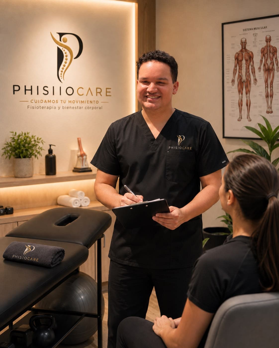 Juan Pablo García, fisioterapeuta de PhisioCare